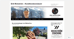 Desktop Screenshot of erikwickstrom.se